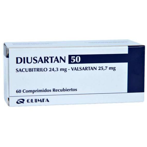 SACUBITRILO / VALSARTAN 50 MG 60 COMPRIMIDOS