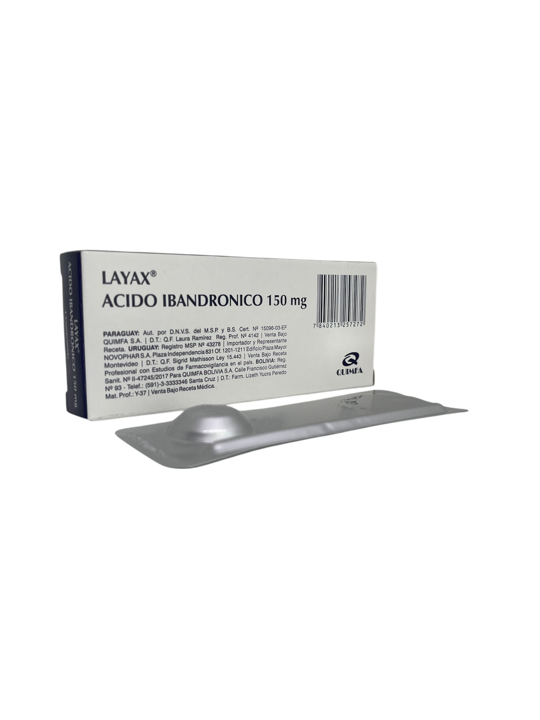 Layax 150 mg Acido Ibandronico